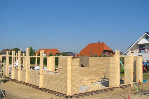Selbstbau Holzhaus dänisches Unternehmen Panbo 
