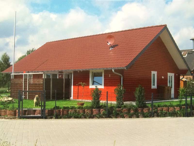 Neues Haus in Lehmrade