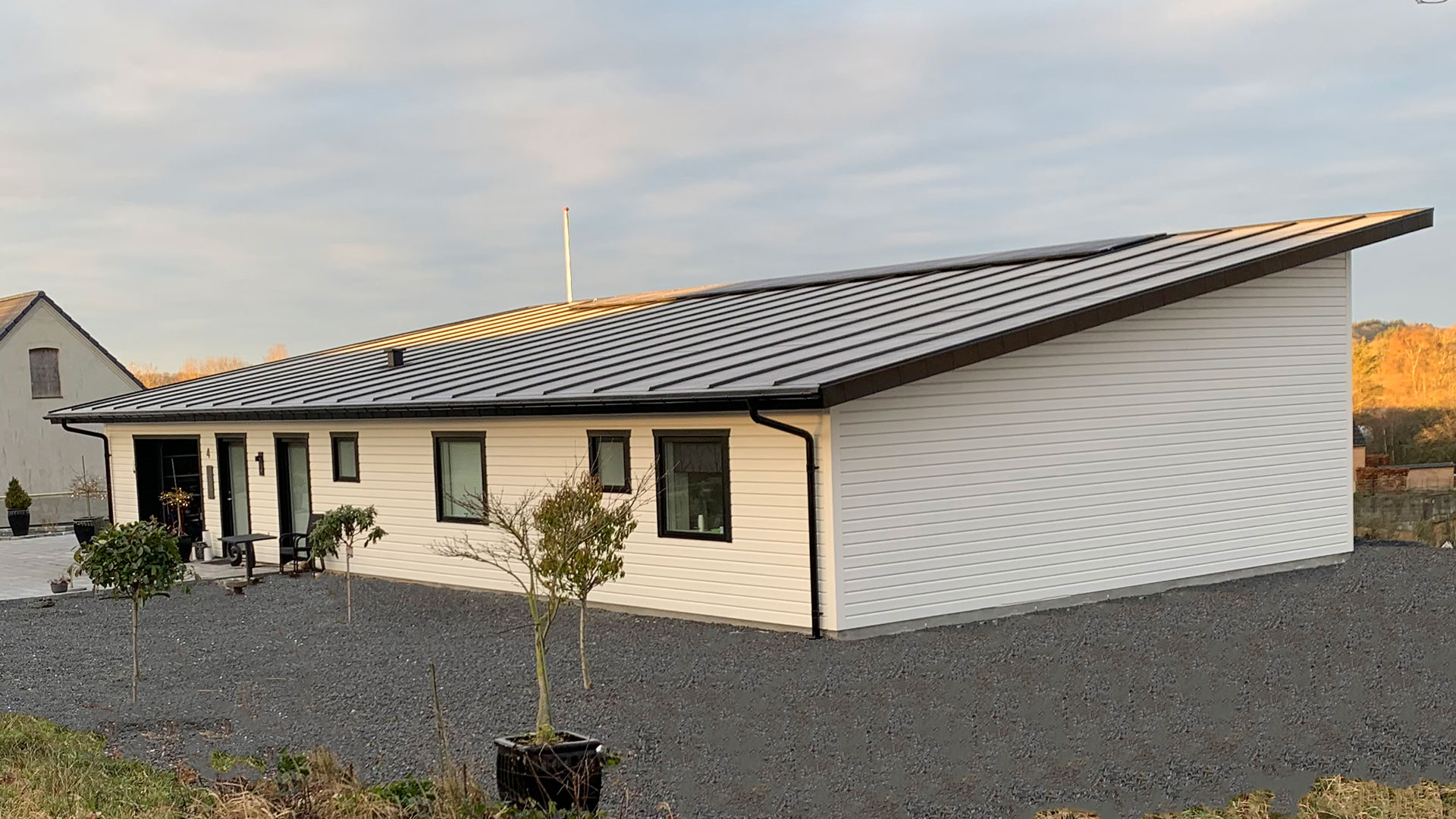 Nachhaltiges Niedrigenergiehaus