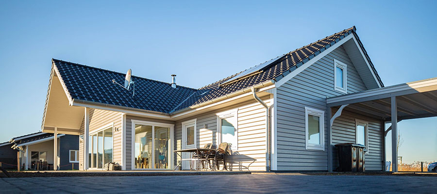 schönes Holzhaus in Wangerland